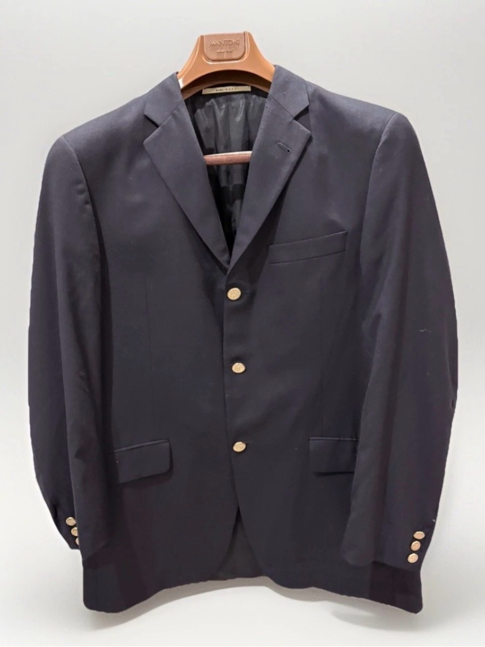 Burberry London 100% Wool Sport Coat 40R Men’s Blazer Classic Tailored Jacket